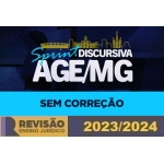 RPGE - Sprint Discursiva AGE MG - Sem Correção (Revisão PGE 2024)